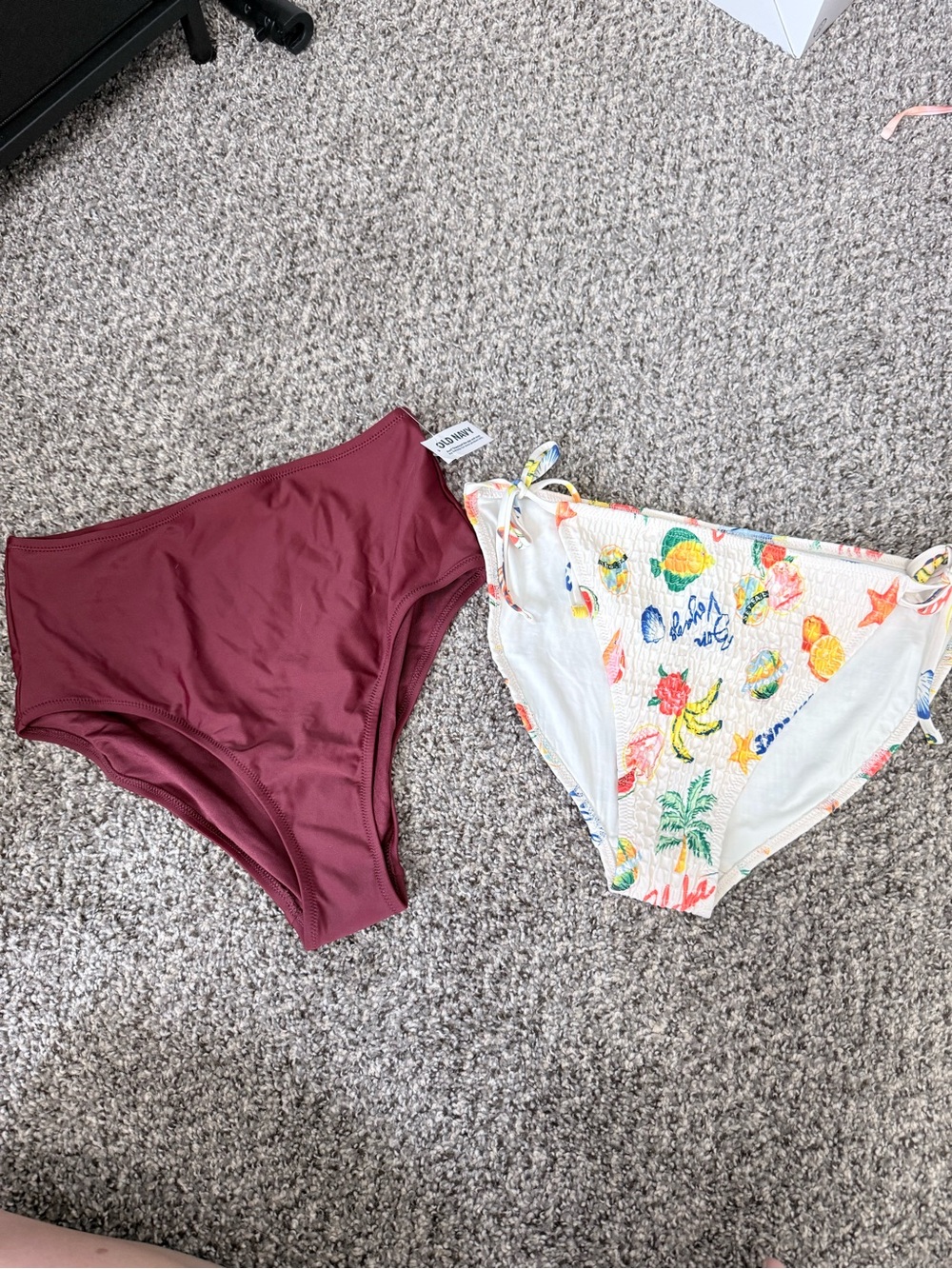 Old Navy Swim High Waisted Bottom Bundle